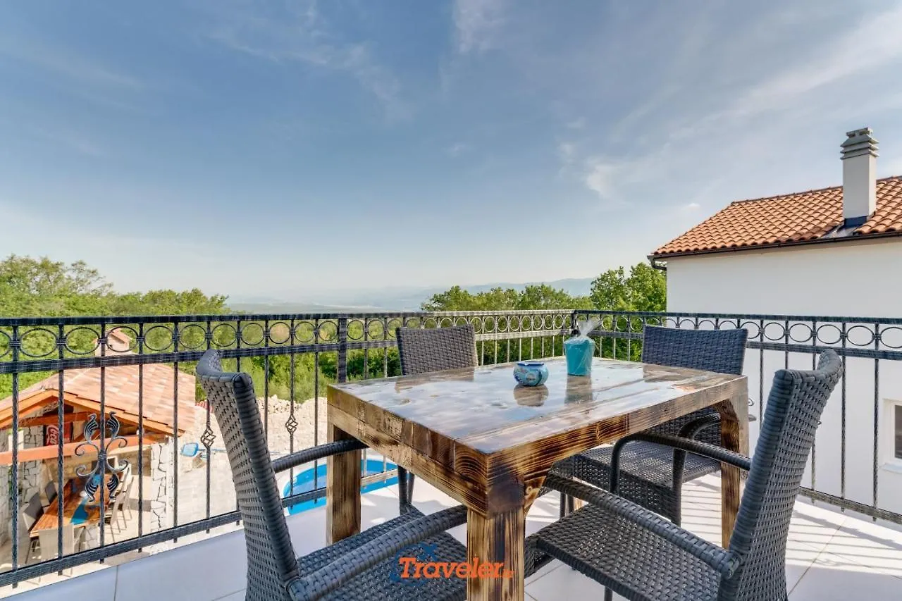 Villa Hlapa-New Modern Villa Near Beach - By Traveler Tourist Agency Krk Gostinjac 0*,  Croatia