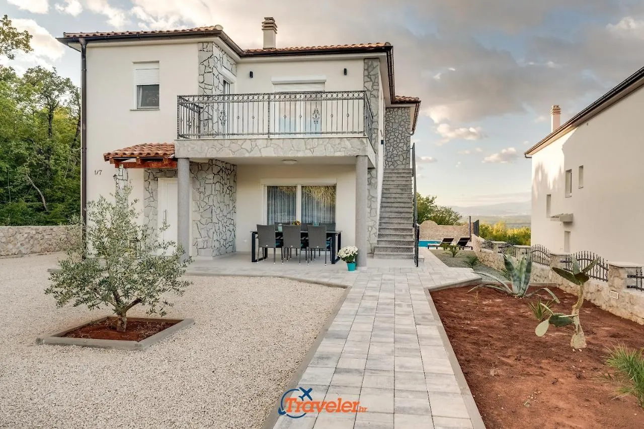 Villa Hlapa-New Modern Villa Near Beach - By Traveler Tourist Agency Krk Gostinjac