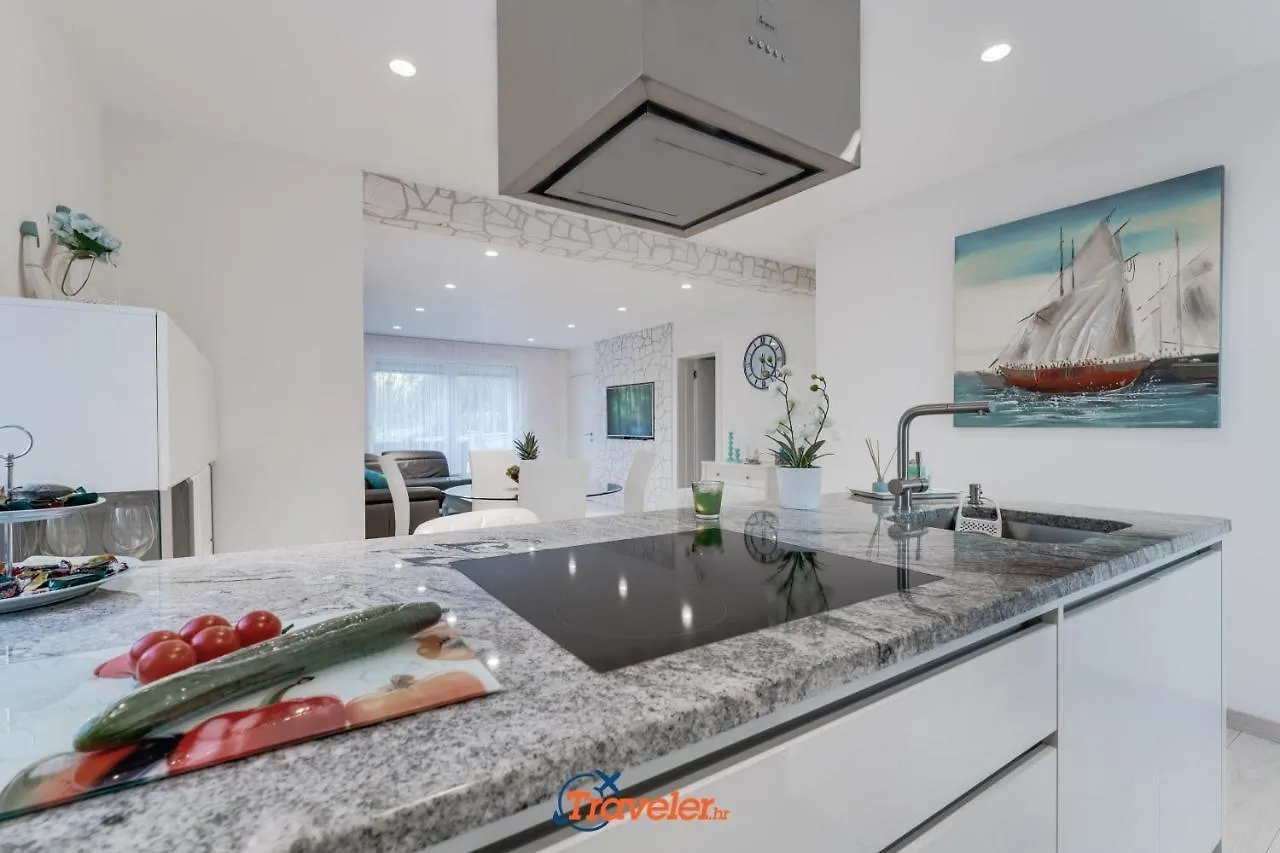 Villa Hlapa-New Modern Villa Near Beach - By Traveler Tourist Agency Krk Gostinjac
